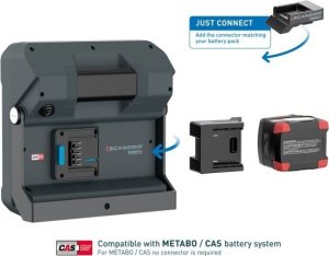 Latarka Scangrip Šviestuvas VEGA 2 CONNECT 2000 lm, karkasas CAS, Scangrip 14
