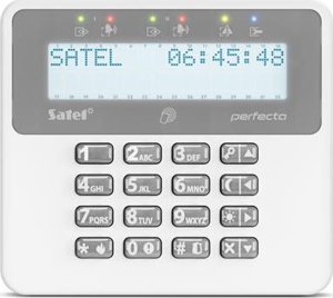 Satel SATEL BEZPRZEWODOWY MANIPULATOR LCD PRF-LCD-A2 1