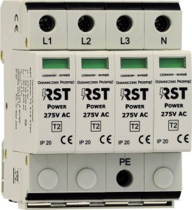 RST Ogranicznik przepięć RST Power T2 4+0 275V AC 1