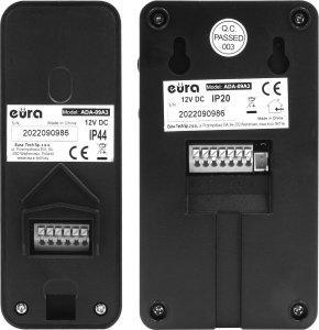 Eura Domofon ADP-09A3 czarny, głośnomówiący 4