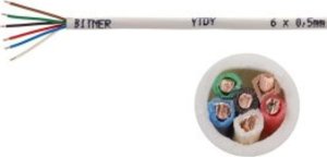 BITNER PRZEWÓD ALARMOWY DOMOFONOWY YTDY 6X0,5 - 100M 2