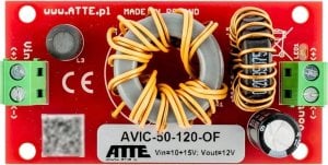 Przetwornica Atte PRZETWORNICA DC/DC AVIC-50-120-OF ATTE 10-15V 50W 4A 1