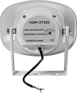 Kolumna HQM GŁOŚNIK TUBOWY -ZT301 30W 100V BIAŁY 9