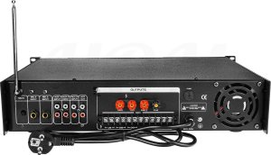 System przekazu sygnału AV HQM WZMACNIACZ HQM2250BC RADIO FM/MP3/BLUETOOTH 250W 6