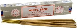 Satya BIAŁA SZAŁWIA NAG CHAMPA NATURALNE KADZIDŁO 15g 1