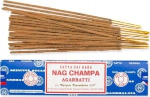 Satya NATURALNE KADZIDŁO NAG CHAMPA SAI BABA 15g 1