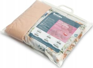 Sensillo KOMPLET DO WÓZKA VELVET Z FALBANKĄ PIWONIA BRZOSKWINIOWY 2