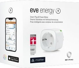 Eve Systems GmbH Eve Energy - inteligentne gniazdo elektryczne z funkcją pomiaru zużycia energii (technologia Matter) 2
