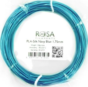 ROSA3D Filament ROSA3D PLA Silk Navy Blue 1,75mm 100g 1