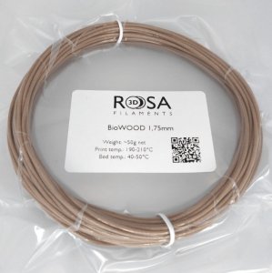 ROSA3D Filament ROSA3D BioWOOD 1,75mm 50g 1