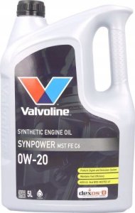 Valvoline Alyva varikliui Synpower MST FE C6 0W20 5L, Valvoline 1