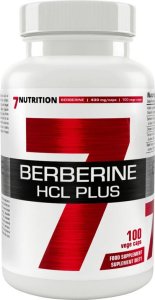 7NUTRITION 7NUTRITION Berberine HCL Plus 100vegcaps 1