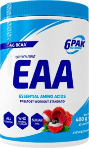 6PAK Nutrition 6PAK Nutrition EAA 400g Lychee 1