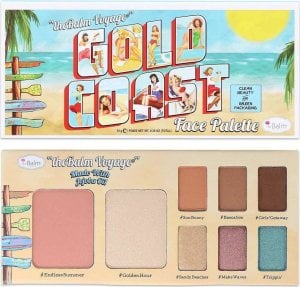 The Balm Gold Coast Face Palette wielofunkcyjna paleta do makijażu 10g 1