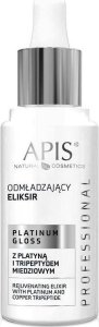 Apis Platinum Gloss odmładzający eliksir z platyną i tripeptydem miedziowym 30ml 1