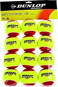 Dunlop Teniso kamuoliukai Dunlop STAGE 3 Raudonas 12-polybag ITF 1