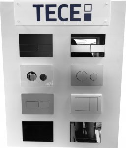 Przycisk spłukujący Tece Tece przycisk spłukujący do WC biały mat TECEnow 9240417 4