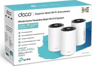 Access Point TP-Link Deco PX50(2-pack) WiFi6 Powerline Mesh (AX3000,2,4GHz/5GHz,3xGbELAN/WAN) 10