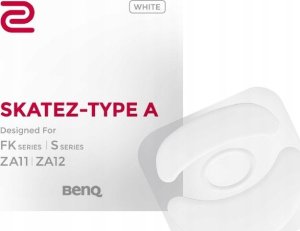 Ślizgacze BenQ BENQ Zowie skatez type a white mousefeet for fk series and za11 za12 mouse white teflon 0.45mm thickness 2