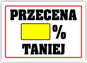 StudioCen Tablica laminowana A4 - przecena % taniej 1