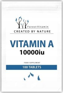 FOREST Vitamin FOREST VITAMIN Vitamin A 10000 IU 100tabs 1