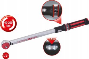 KS Tools 1/2" dinamometrinis raktas 40 - 200Nm 6