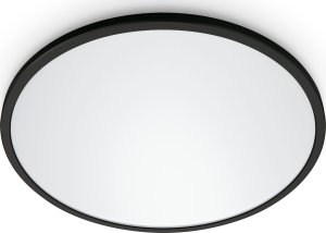 Lampa sufitowa Signify WiZ SuperSlim Deckenleuchte Tunable White 2450lm Schwarz 2
