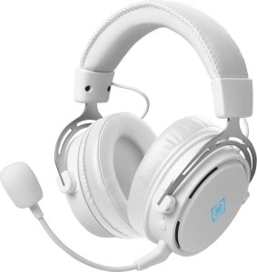 Słuchawki Deltaco Wireless Gaming Headset Białe (GAM-109-W) 1