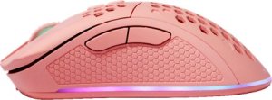 Mysz Deltaco Belaidė itin lengva žaidimų pelė GAMING Rožinis LINE PM80 70g svorio, RGB, SPCP6651, 400-4800 DPI, 1000 Hz, rožinė / GAM-120-P 16