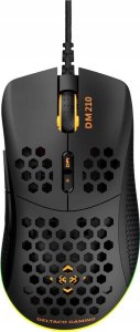 Mysz Deltaco Pelė GAMING su laidu, 6400 DPI, RGB, USB, juoda / GAM-108 4