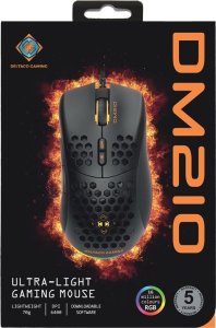 Mysz Deltaco Pelė GAMING su laidu, 6400 DPI, RGB, USB, juoda / GAM-108 7