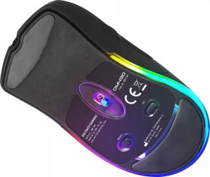 Mysz Deltaco Pelė DELTACO GAMING belaidė, 16.000 DPI, RGB, USB-C/USB-A, juoda / GAM-107 9