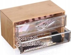 Koopman Organizer na kosmetyki drewniany 18,5 x 11,5 cm 1