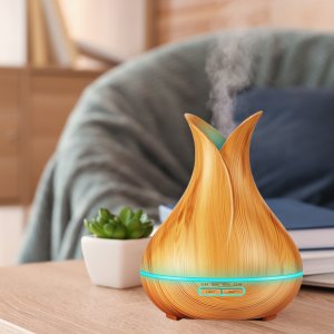 Nawilżacz powietrza Retoo NAWILŻACZ POWIETRZA LAMPKA LED 7 KOLORÓW AROMATERAPIA 11