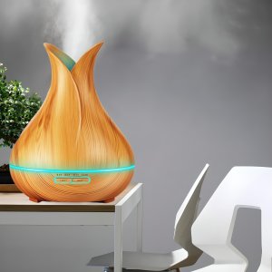 Nawilżacz powietrza Retoo NAWILŻACZ POWIETRZA LAMPKA LED 7 KOLORÓW AROMATERAPIA 12