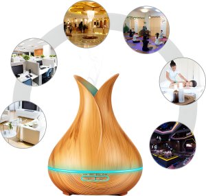 Nawilżacz powietrza Retoo NAWILŻACZ POWIETRZA LAMPKA LED 7 KOLORÓW AROMATERAPIA 15