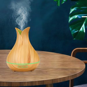 Nawilżacz powietrza Retoo NAWILŻACZ POWIETRZA LAMPKA LED 7 KOLORÓW AROMATERAPIA 9