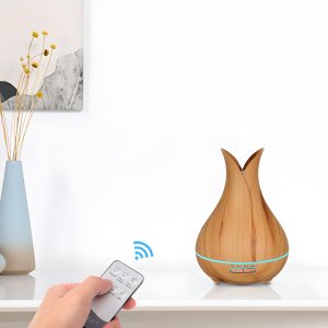 Nawilżacz powietrza Retoo NAWILŻACZ POWIETRZA LAMPKA LED 7 KOLORÓW AROMATERAPIA 10