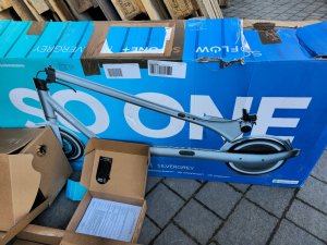 Hulajnoga elektryczna SoFlow SoFlow - SO ONE+ E-Scooter 7,8 Ah, silvergrey, dt. Straßenzul. 11