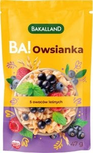 bakalland BAKALLAND BA! Owsianka 5 Owoców Leśnych 47g 1