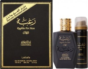 Lattafa Lattafa Raghba For Men 100ml EDP + DEO 50ml 1