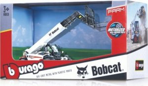 Bburago BBURAGO 1:48 teleskopinis krautuvas Bobcat T40.180SLP z widłami do palet 18-32087 2
