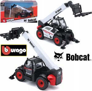 Bburago BBURAGO 1:48 teleskopinis krautuvas Bobcat T40.180SLP z widłami do palet 18-32087 10