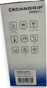 Zasilacz Scangrip Maitinimo adapteris elektros Connect tinklui 5 m CAS, Scangrip 2