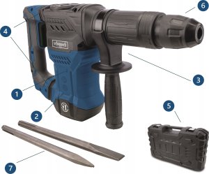 Scheppach Młot wyburzeniowy Scheppach AB1500x SDS MAX 10