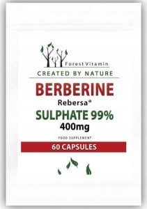 FOREST Vitamin FOREST VITAMIN Berberine Sulphate 99% 400mg 60caps 1