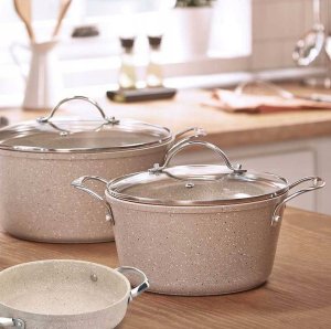 KORKMAZ Puodas troškinimui Korkmaz Granita KRA1262 2