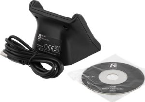 Czytnik Deltaco Czytnik czarny USB UCR-156 2