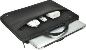 Plecak Deltaco Patvarus nešiojamojo kompiuterio dėklas DELTACO skirtas 15.6-16" kompiuteriams, pečių dirželis, juodas / NV-512 2