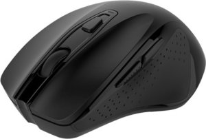 Mysz Deltaco Pelė OFFICE bevielė, ergonomiška, 1x AA, juoda / MS-802 1